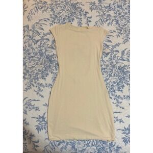 white christmas dresses Women's Chiara Mini Dress in Sheer Knit Red, XXL , Sheer , Scoop Neckline Red main image 0